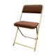 Chaise pliante dorée lafuma velours damier  60/70’s