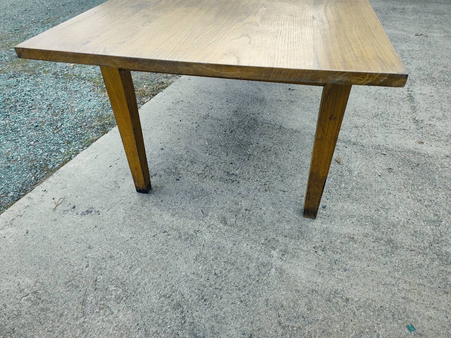 XXL farmhouse table with spindle legs 320 cm in solid oak