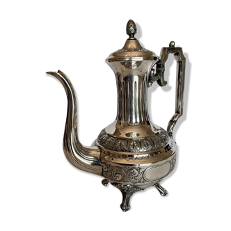 17th century solid silver teapot