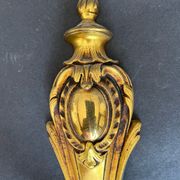 Pair of gilded bronze sconces