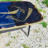 Table basse vintage pieds compas