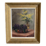 Still life with mimosa