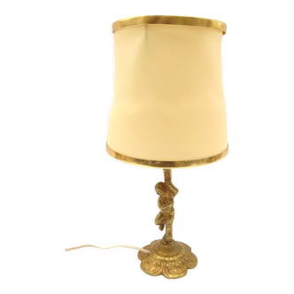 Cherubin table lamp in brass.