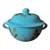 Sarreguemines soup tureen and lid