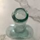 Bouteille vintage embossage soleil