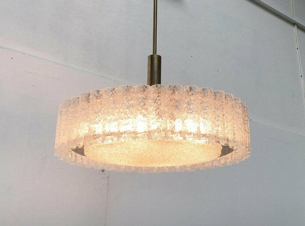 Large German chandelier from the mid-century by Doria Leuchten, 1960s.