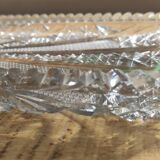 cut crystal serving tray