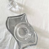 Curved Crystal Whiskey Decanter
