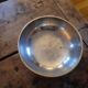 Silver-plated metal valet tray, 19cm