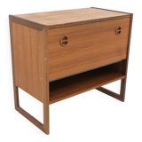 Commode scandinave en teck 'Domino" Arne Wahl-Iversen, Möbel-Ikéa, Suède, 1960