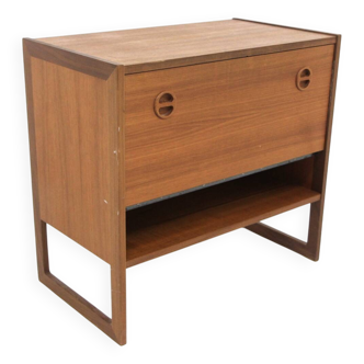 Commode scandinave en teck 'Domino" Arne Wahl-Iversen, Möbel-Ikéa, Suède, 1960