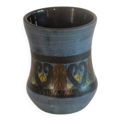 Vase en ceramique jean de Lespinasse 1960