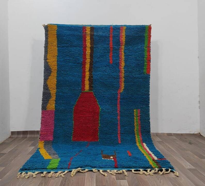 Traditional handmade Berber rug 250cm x 150cm