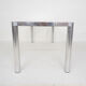 Glass and aluminum dining table by kho liang ie, the netherlands 1974