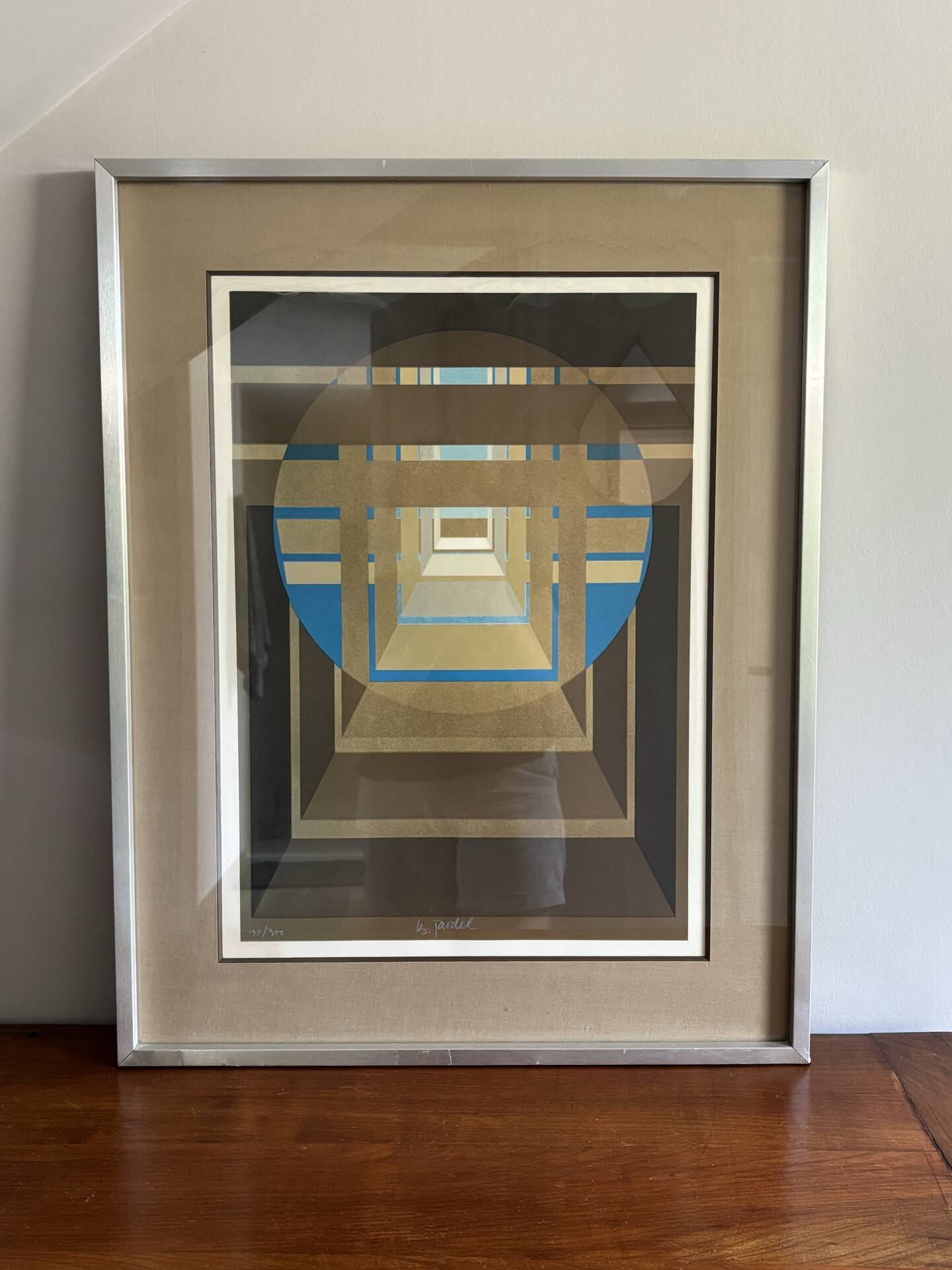Lithographie cinétique Bernard Jardel