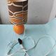 70's glass lamp