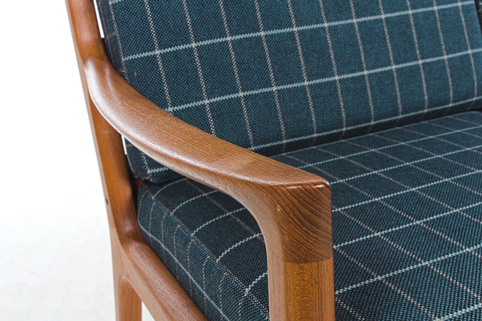 Vintage 2-seater "Senator" teak sofa Ole Wanscher 60s