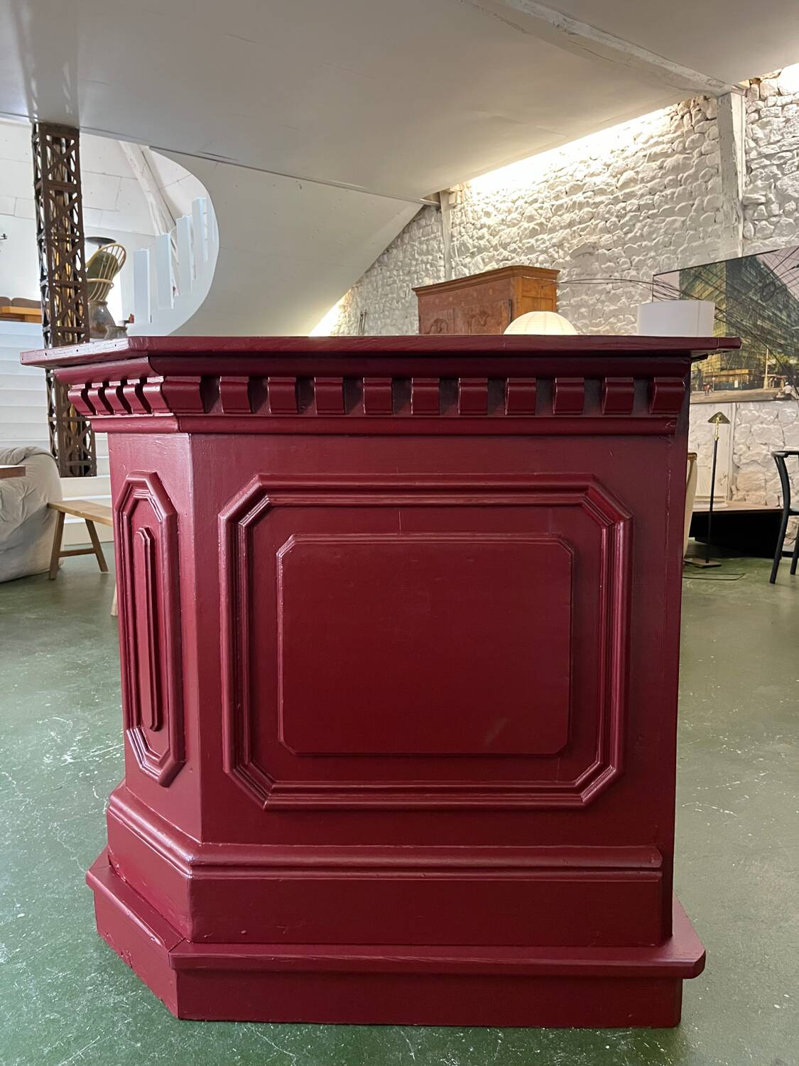 Small shop counter