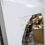 Large beveled art deco mirror