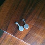 Pair of Art Deco bedside tables in Rio rosewood