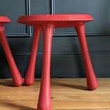 2 Ingvar Kamprad stools for Habitat