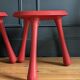 2 tabourets Ingvar Kamprad pour Habitat