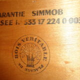 The 1960s vintage dresser stamped