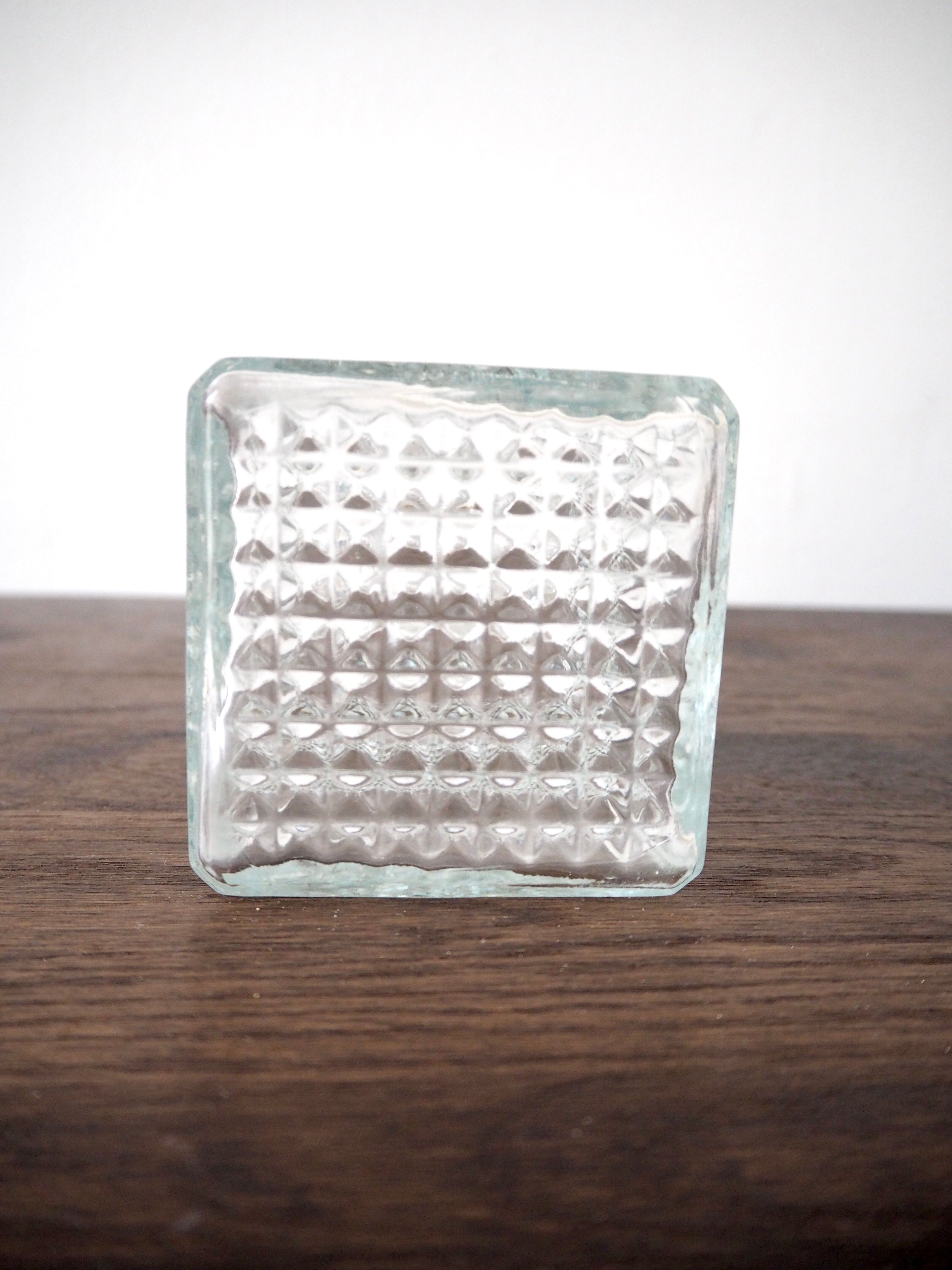 Carafe à whisky en verre taillé
