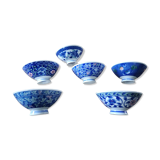 Set de 6 coupelles Japonaise