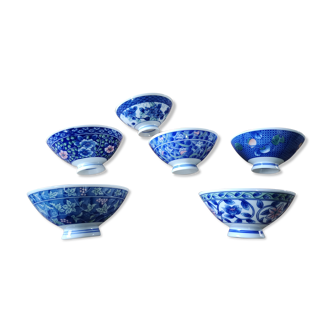 6 Japanese cups
