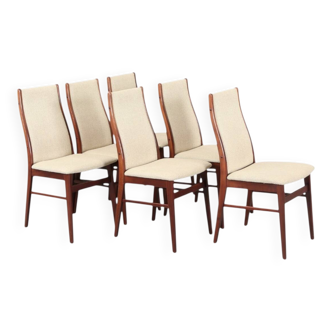 6 Scandinavian design chairs from the 1960s/70s by Johannes Andersen.