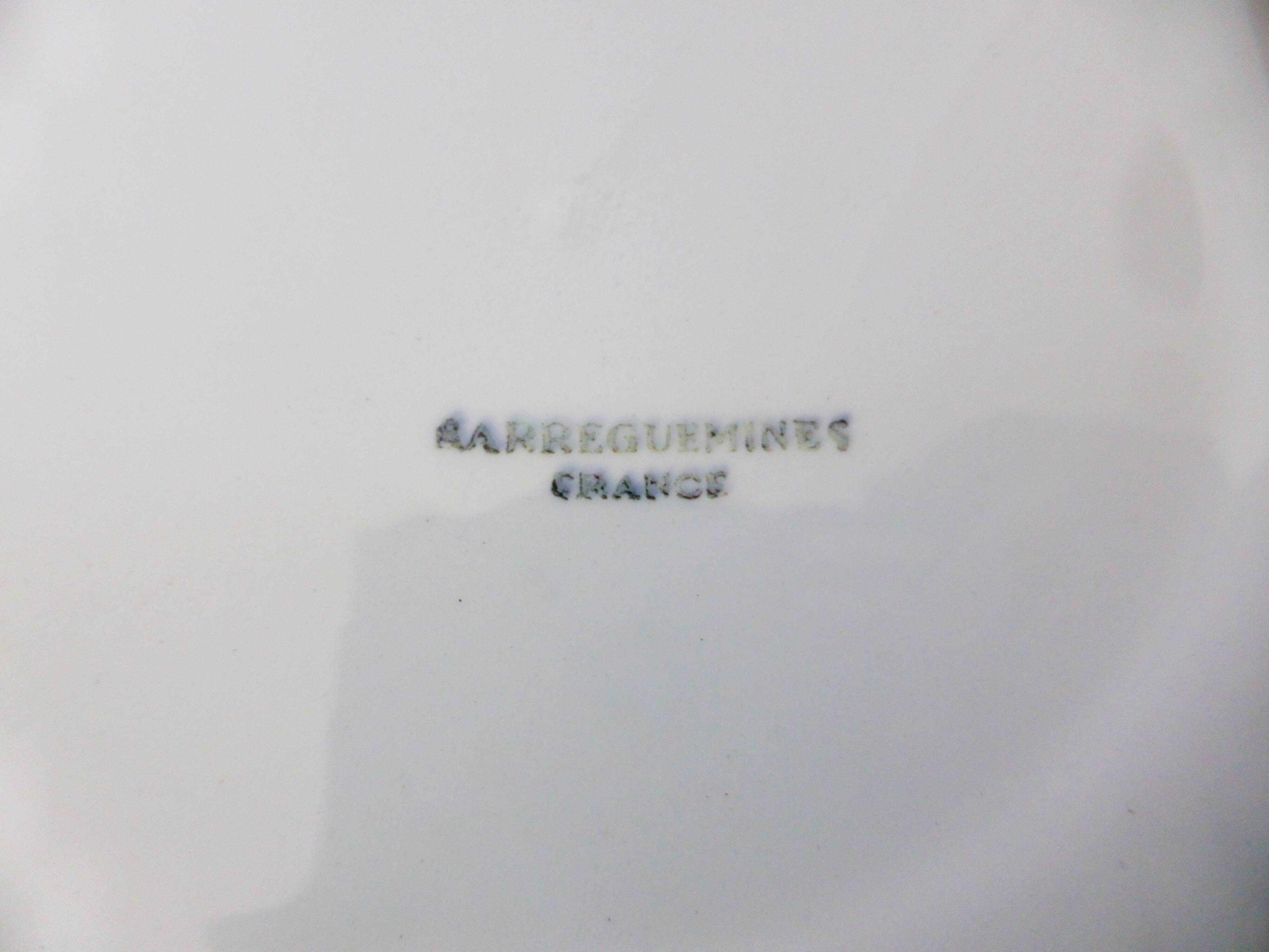 6 soup plates from Sarreguemines 210615