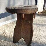 Spinning bench XIXth wooden XL 203cm