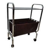 Original magazine holder, Vintage side table