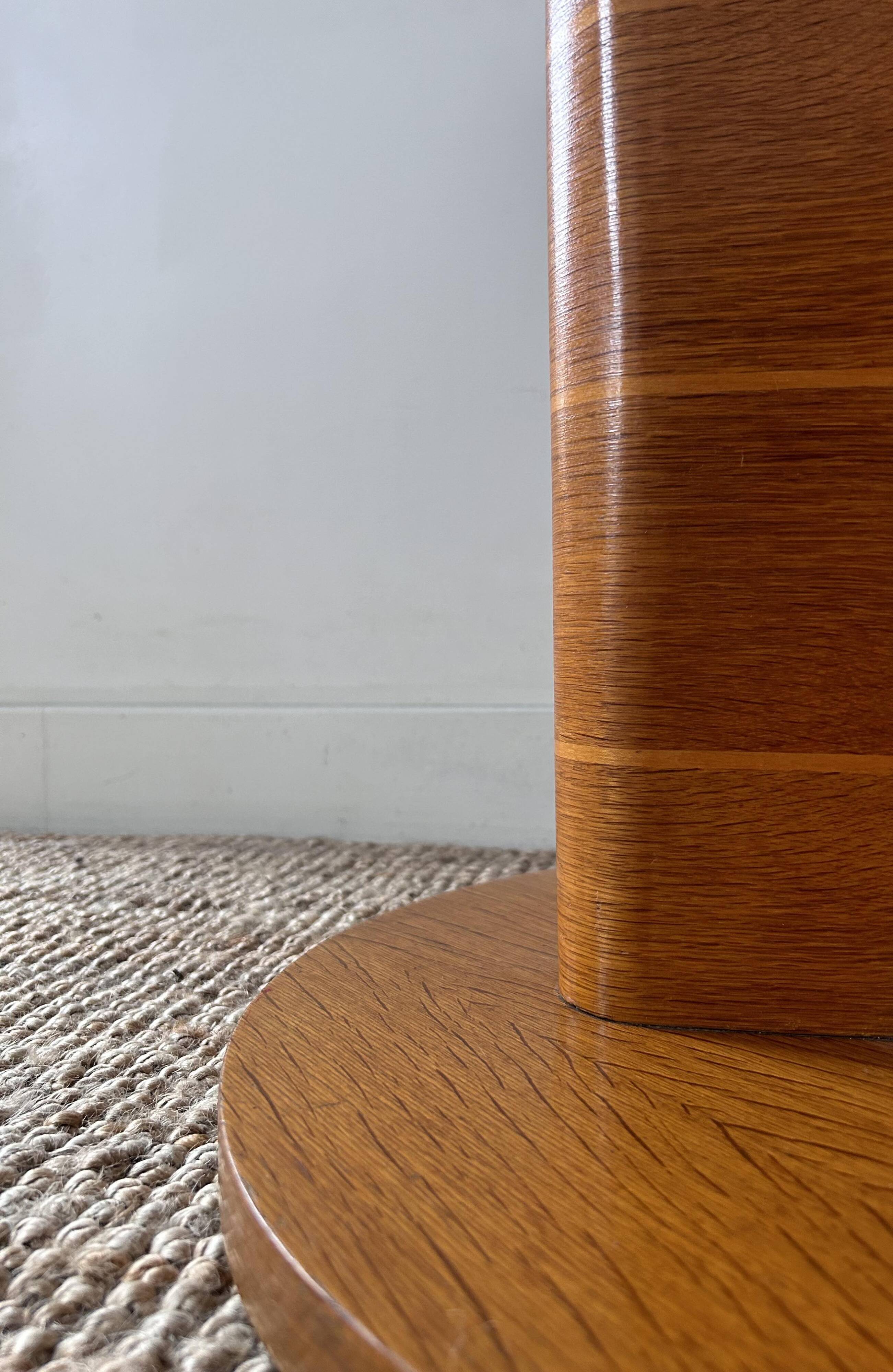 Vintage marquetry coffee table, France 1950s