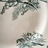 Vintage plate st amandinoise St Amand France lily of the valley motif