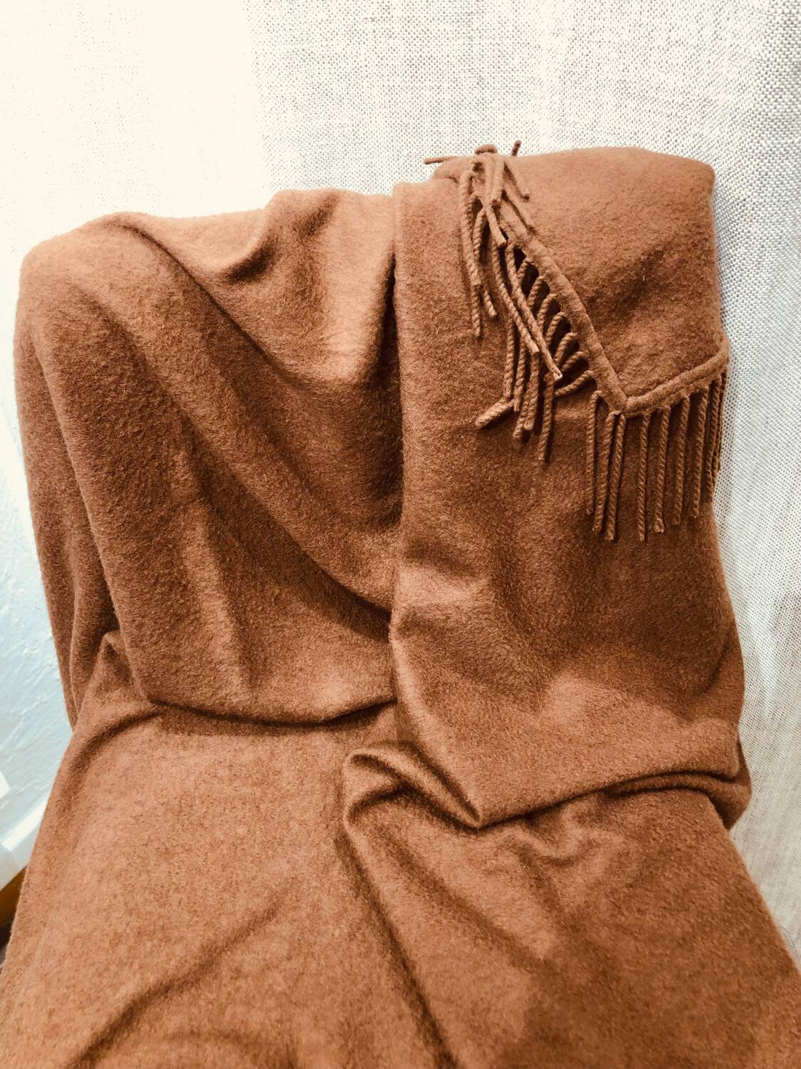 Chanel cashmere blanket