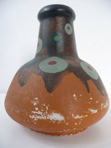 Vase céramique Art Déco Vallauris F.M. années 20/30