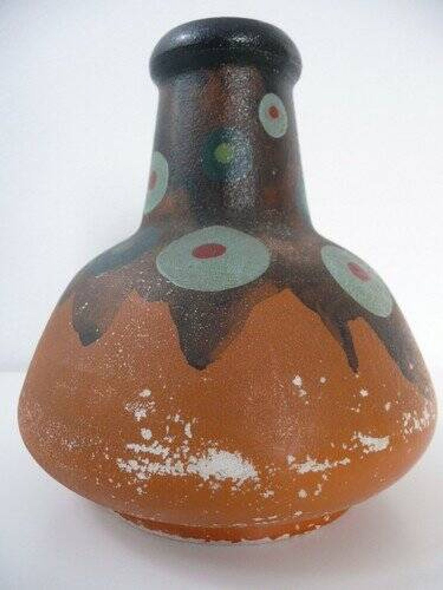 Art Deco ceramic vase Vallauris F.M. from the 1920s/30s.