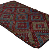 Anatolian handmade kilim rug 270 cm x 160 cm