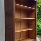 Evolutionary bookcase dressing room Oak Louis XV style