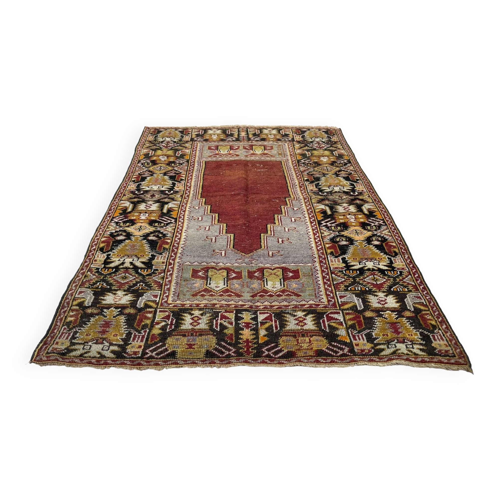 Tapis turc antique, 185 x 110 cm
