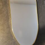 Asymmetrical free-form mirror vintage mirror