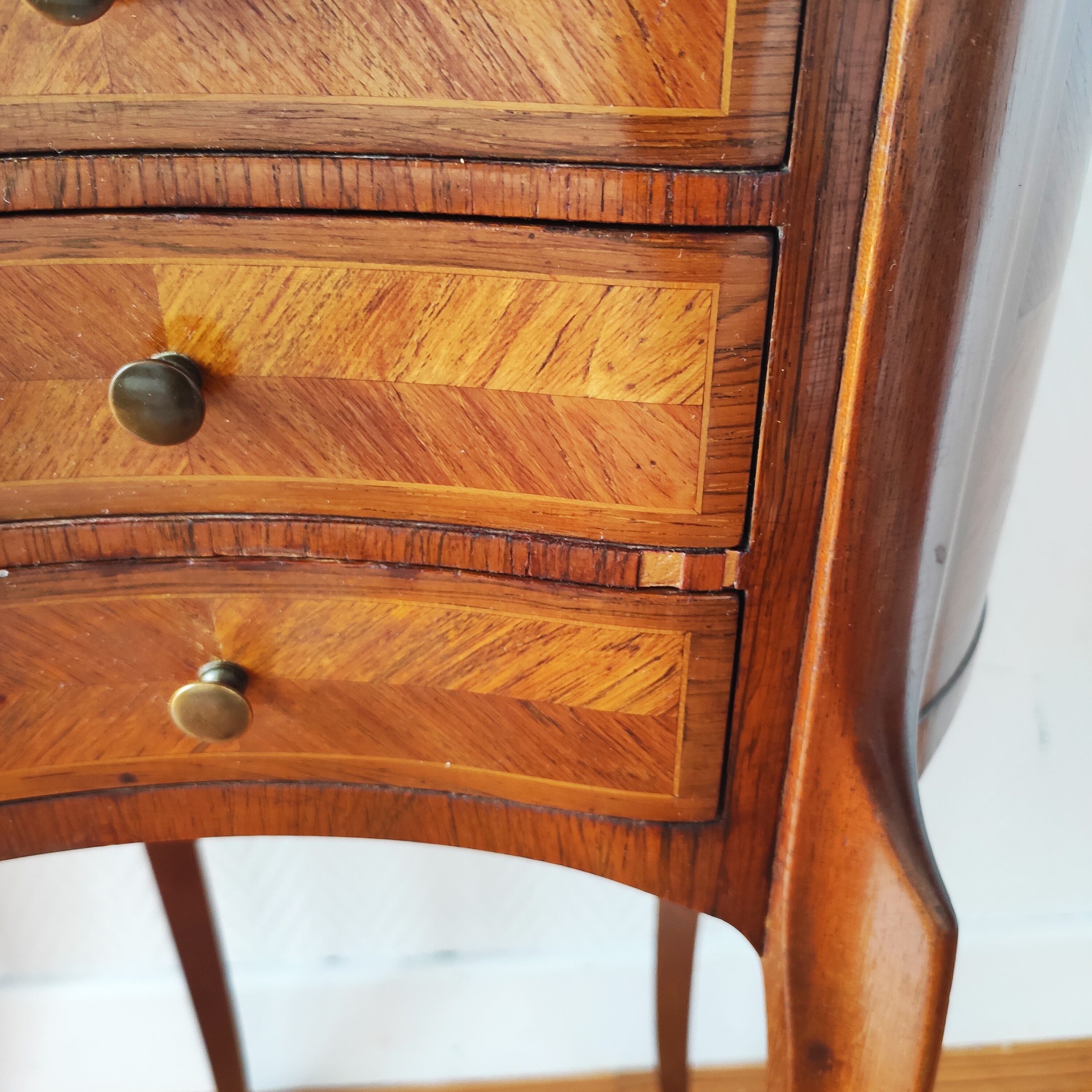 Pair of Louis XV style bedside tables