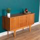 Retro Walnut 1960s Jentique Short Sideboard