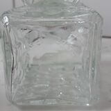 Carafe à whisky en verre années 70