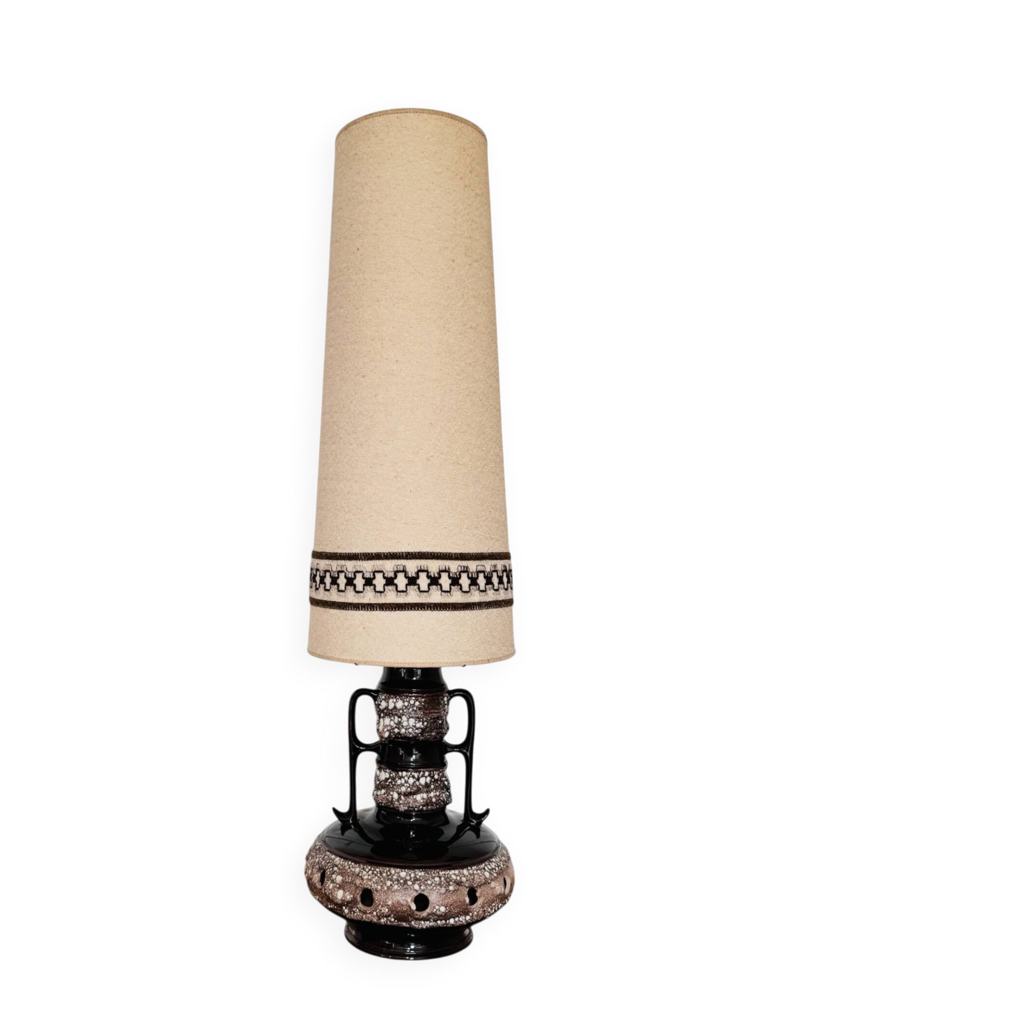 Large vintage Fat Lava floor lamp from the 70s.