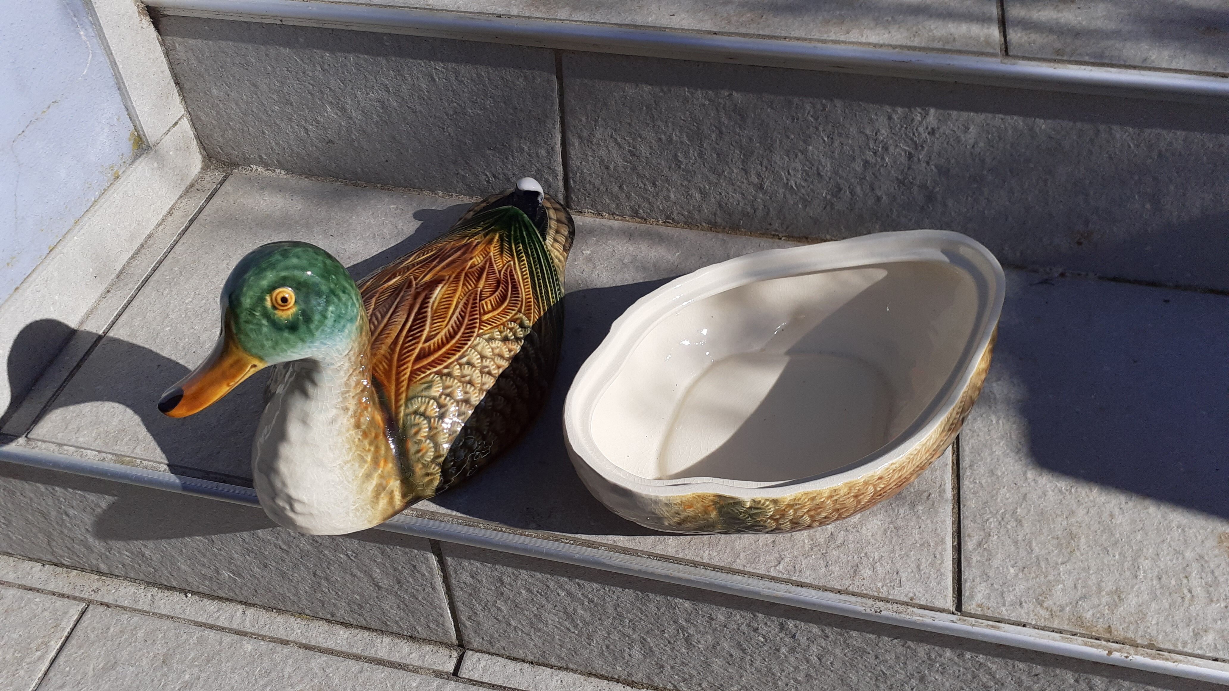 Boîte canard céramique