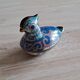 Pillbox mandarin enameled duck