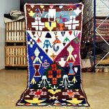 Moroccan Berber carpet Boucherouite 273 x 124 cm Excellent condition
